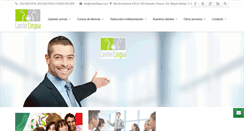Desktop Screenshot of centerlingua.com
